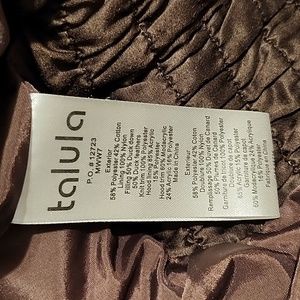 Talula 50% brown Down jacket